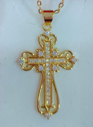 Cadena con Cruz Grande