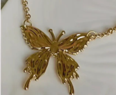Cadena con Mariposa
